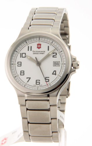 Victorinox Swiss Army Peak II Small White Dial Stainless Steel Women's Watch