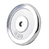 GORILLA SPORTS® Hantelscheiben – 1,25-30kg, 30mm, Gusseisen, Chrom, Einzeln oder Set – Gewichte Hantel, Gewichtsscheiben, Langhantel Gewichte, Weight Plates, Fitness Hantelscheibe