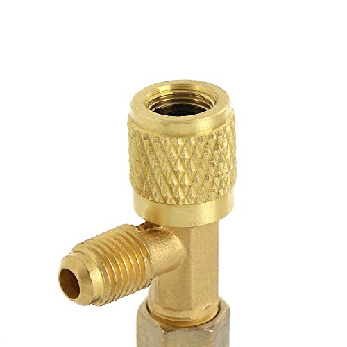 image for UTL 1PC Useful Freon Added 1/4 SAE Auto AC Can Tap Valve Bottle Opener