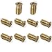 Wood Grip | 10 Pack MB1 Pool Cover Brass Anchor Head Screw Bolt for Concrete and Pavers | Loop Lock Pool Cover Parts | Pool Cover Replacement Parts | Loop Loc Spring Covers (10 Pack), Drywall Anchors