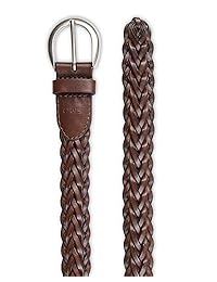 Chaps - Cinturón trenzado para mujer