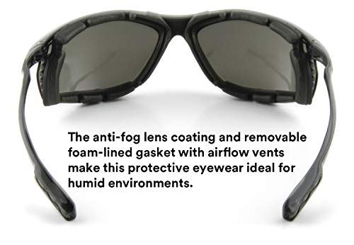 3M-Safety-Glasses-Virtua-CCS-Protective-Eyewear-11873-Removable-Foam-Gasket-Gray-Lenses-Anti-Fog-Corded-Ear-Plug-Control-System