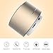 LENRUE A2 Portable Bluetooth Speaker, Hard EVA Case Packed, Good Sound,Brief Design,Perfect Mini Speaker for Room, Car, Travelling, Camping, Picnic (Gold)