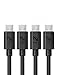 Zeal Tech 4-Pack 6 foot High Speed USB to Micro USB Charging Cables Android Charger Cord Cable for Samsung Galaxy S7 Edge/S6/S5/S4,Note 5/4/3,HTC,LG,Nexus