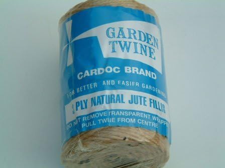 Cardoc Garden Twine 3 Ply Natural Jute Fillis - 200g by Cardoc