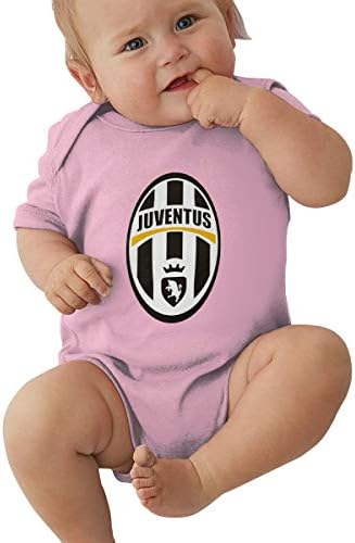 Juventus Soccer Club Cotton Infant Bodysuit Baby Short-Sleeve Bodysuit
