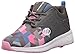 Heelys Girls' Velocity Sneaker, Grey/Pink/Geo, 6 M US Big Kid