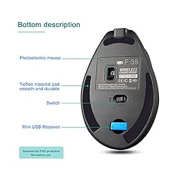 TRELC Ergonomic Mouse, 2.4G Wireless Vertical