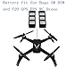 Blomiky 2 Pack Li-Poly 7.4V 1800mAH 13.32Wh 25C Battery for JJRC X5 MJX Bugs5W B5 B5W F20 and B5W 4K Brushless RC Quadcopter Drone B5W Battery 2