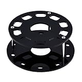 eBoot Oval Makeup Brush Holder 10 Holes Drying Rack Organizer Cosmetic Shelf Tool (Black)