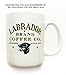 Labrador Retriever- Black Lab- dog coffee mug11 oz- The Squirrels Are Calling and I Must Go