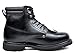 ARCTIV8 Men's STEEL Pro Premium Full-Grain Leather Plain Rubber Sole Heavy Duty Steel Toe Work Boots Black 11.5 M US