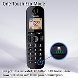 Panasonic KX-TGC222EB DECT Cordless Phone with Answering Machine Twin Handsets view 3