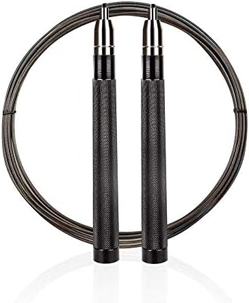 LOVK Jump Rope Workout Speed Rope Weighted Adjustable Self-Locking Exercise Skipping Rope with 1 Replaceable Cable for Women Kids Men Fitness,Crossfit,Boxing,Training,Double Unders,Gym,Cardio