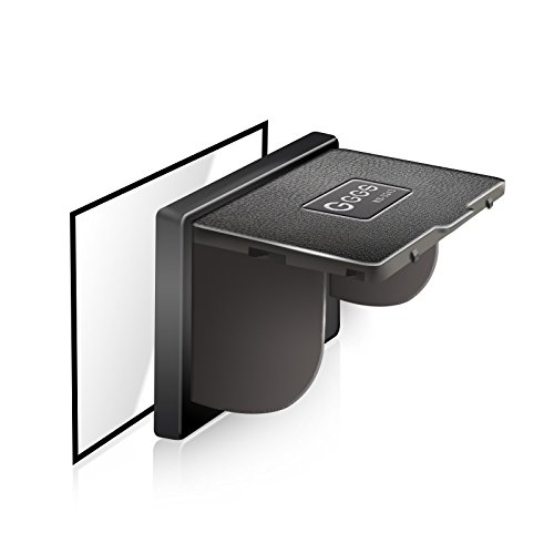 GGSLarmor 5th Generation Glass Screen Protector and Sunshade Hood Set for RX100-RX100 V/RX1/RX1R/RX10/RX10 II - Transparent