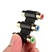 Cable Matters 5-Pack Gold Plated 3-RCA, RGB Coupler