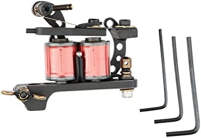 Crescent Style Rotary Tattoo Machine Shader Liner Gun Professional 10 Coil Wraps Tattoo Equipment Permanent