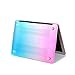 Mosiso Plastic Hard Case with Keyboard Cover for MacBook Air 11 Inch (Models: A1370 and A1465), Rainbow