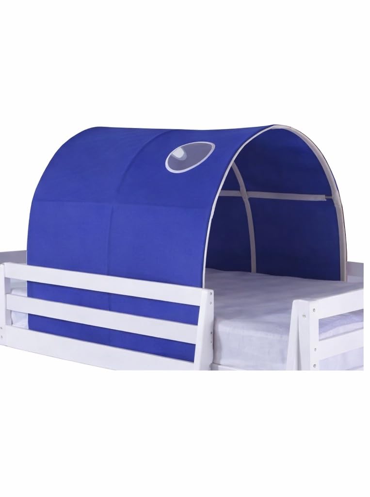 Home Leisure Stores Kids Bed Tunnel for Cabin & Mid Sleeper Beds – Children’s Bedroom Play Den (Blue)