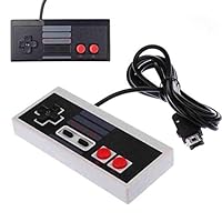 Nintendo NES Game Pad Controller with WII Plug for Nintendo NES Classic Edition Mini System Replacement Joypad Gamepad(White)