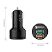 Quick Charge 2.0 AUKEY Car Charger with Dual Ports for Samsung Galaxy Note8/S8/S8+, LG G5/V20 and More | Qualcomm Certified