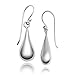Silverline - Sterling Silver Polished Teardrop Dangle Earrings