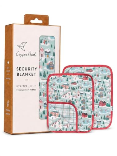Copper Pearl Baby Security Blanket