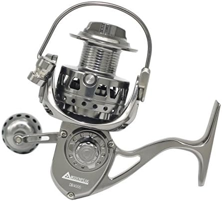 Modenpeak All Stainless Steel CNC Integrated Carbon Fiber Brakes Anti-Corrosion Saltwater Fishing Spinning Reel