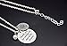 O.RIYA Stainless Steel Thank You for Raising The Man, I Will Take Care of Her Always Necklace (Thank-Raising-Necklacce)