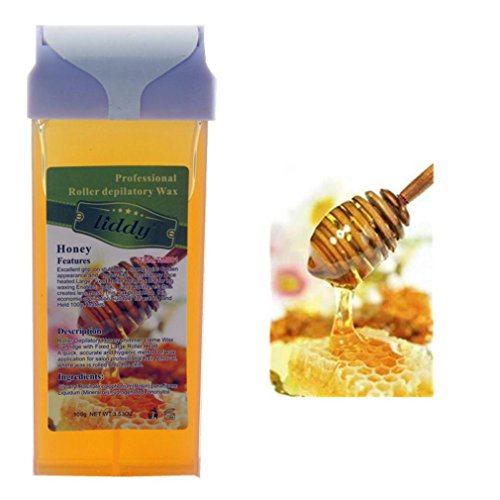 Baomabao Waxing Hair Removal Remove Roll On Hot Depilatory Wax Cartridge Heater (Yellow 1)