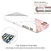 JAHOLAN Pink Geometric White Marble Design Clear Bumper Glossy TPU Soft Rubber Silicone Cover Phone Case Compatible with iPhone 7 iPhone 8 iPhone 6 6S