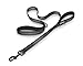 Reflective Nylon Dog Leash with Padded Double Handle, Heavy Duty Neoprene Handle for Control Training, 4 Feet Long - Large (1