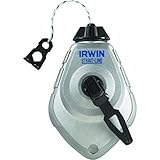 IRWIN Tools STRAIT-LINE 2031314DS MACH6 6X High-Speed Refillable Chalk Line Reel, 100-foot (2031314DS)