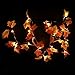 SILIVN Fall Decorations,Fall Garland,Fall Wreath,Thanksgiving Decorations,Christmas Decor Lighted Fall Garland Clearance(8.2 Feet) 20 Lights (1 Pack)