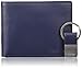 Calvin Klein Men's RFID Blocking Leather Bifold Wallet, Navy, One Size