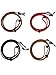 Mudder 4 Pieces Glasses Cord Eyewear Strap Eyeglass Chain with Cleaning Cloth