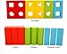 Agirlgle Wooden Educational Learning Toys Shape Color Sorter Recognition Geometric Board Block Puzzles Toys Preschool Stacking Block Toddler Toys for Age 3 4 5 Years Old and Up Kid Children Baby