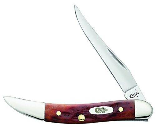 Case 7005 Chestnut Bone 610096 CV Small Texas Toothpick Knife