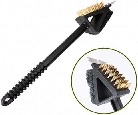 BBQ Brush Grill Cleaning Brush – RoseAmor – Copper Wire Long Handle Cleaning Barbecue Pastry Brush