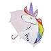 Unicorn Umbrella for Kids with Safety Open and Close by Micaddy Pop Up Unicorn Umbrella| Age 3-7