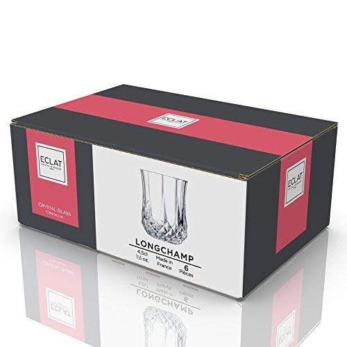 CRISTAL D'ARQUES Longchamp Shot Glass, Crystal, 4.5 cl, L9756