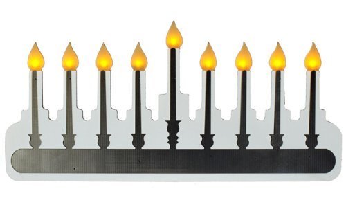 Hanukkah Electonica, Cool LED Menorah, Modern and Pocket-sized