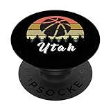 Vintage Retro Utah Basketball Old School Basketball