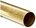 Brass C260 Seamless Round Tubing, 1/8