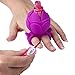Bestpriceam New Flexible Durable Milti Wearable Nail Polish Bottle Holder Fits All Finger (Purple)