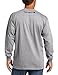 Carhartt Mens Loose Fit Heavyweight Long-Sleeve Logo Sleeve Graphic T-Shirt (Big & Tall) Fashion t Shirts, Heather Grey, Large Big Tall US