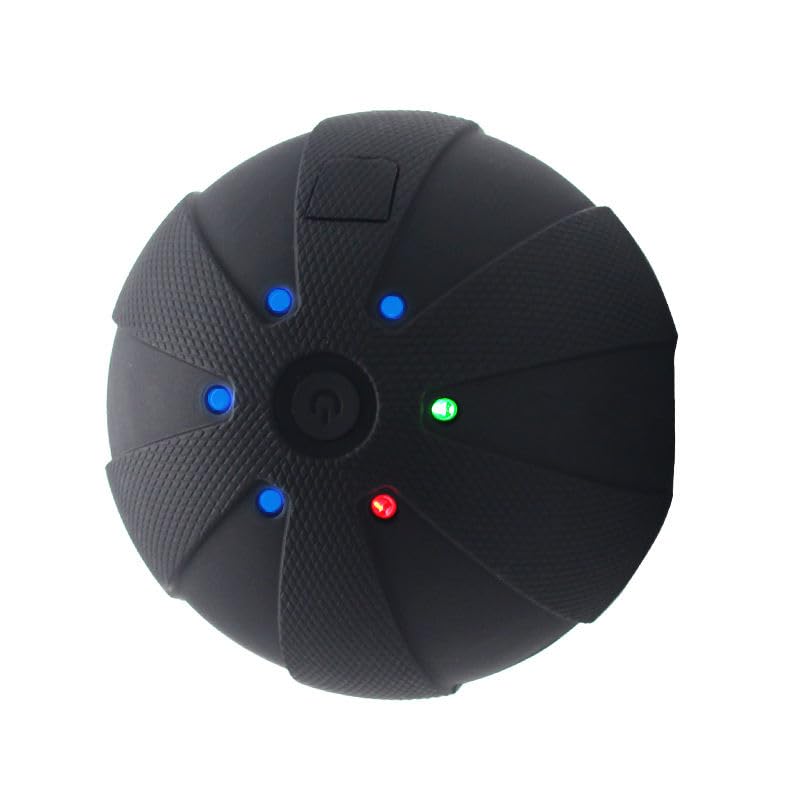 Photo 1 of Vibrating Massage Ball for Muscle Recovery – Deep Tissue Trigger Point Massager, 9cm Portable Fitness & Physical Therapy Ball, USB-C Rechargeable for Back, Neck, Feet & Gym Use