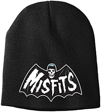 2Bhip Misfits Batfiend Beanies Men Punk Rock Band Knitted Hat