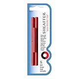 Sheaffer Classic Fountain Pen Ink Cartridges, Red, 5-Pack (96340)
