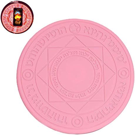 NBCDY Magic Array Wireless Charger, Cool Appearance and Magical LED Lights, 5w Ultra-Thin Fast Wireless Charging Pad, Compatible with iPhone Xs/iPhone 8